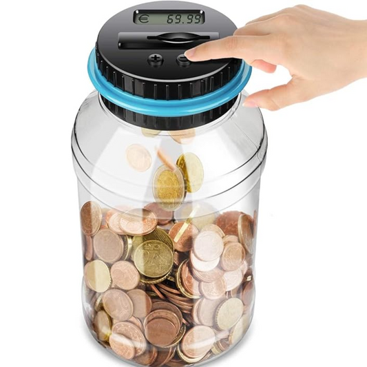 Digitale Spardose mit intelligenter Zählfunktion – Sparen macht wieder Spaß!